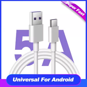 5A Type-C Cable USB 3.0 to USB C 3.1 Fast Charger Data Cable For Samsung Huawei - Picture 1 of 11