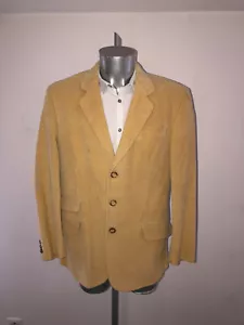 veste en velours côtelé jaune SCAPA of SCOTLAND taille 52 excellent état - Picture 1 of 4