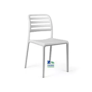 SEDIA SENZA BRACCIOLI COSTA BISTROT NARDI COLORE BIANCO IN RESINA - Foto 1 di 1