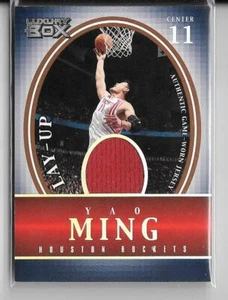 YAO MING 2004/5 TOPPS LUXURY BOX LAY UP GAME JERSEY #72/200 -ROCKETS!! - Picture 1 of 1