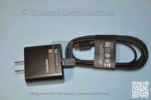 Genuine Samsung 45 W USB-C Super Fast Wall Charger +Cable for Galaxy S22 Ultra - Picture 1 of 4