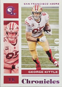 2020 Panini Chronicles Pink Parallel #84 George Kittle San Francisco 49ers
