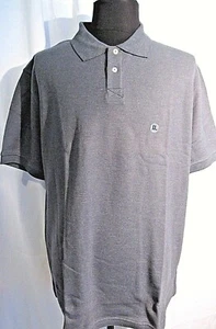 CAMISA POLO DE MANGA CORTA PARA HOMBRE GRIS A MEDIDA TALLA XXL NUEVA CON ETIQUETAS - Imagen 1 de 5