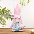 Cute Easter Rabbit Ears Faceless Doll Soft Rabbit Gnome Doll  Friends