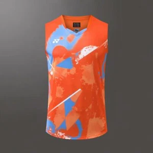 Yonex Training Sleeveless Shirt Game Wear Badminton Tennis Breathable Quick Dry - Picture 1 of 8