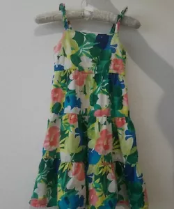 Stylish Floral Summer Dress For Young Girls - Picture 1 of 3