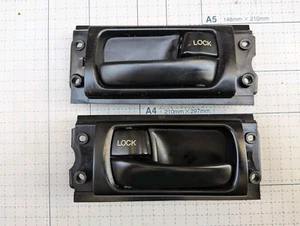 92-00 LEXUS SC400 SC300 TOYOTA SOARER LEFT/RIGHT INTERIOR INNER HANDLES SET OEM - Picture 1 of 2