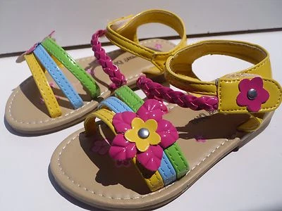 New CuteMULTICOLOR Sandals For Toddler Girls. - Image 1 of 3
