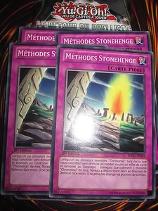 YU-GI-OH! COMMUNE METHODE STONEHENGE REDU-FR069 LOT DE 4 (PLAYSET) MINT ED1 FR - Picture 1 of 1