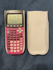 Texas Instruments TI-84 Plus Silver Edition Graphing Calculator Pink Gray Cover