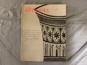 The Magazine Antiques April 1989 Vintage Issue - Picture 1 of 1