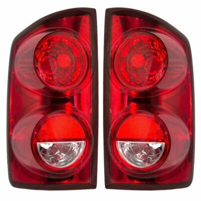 Tail Lights For Dodge Truck 1500 2007-2008 And 2500 3500 2007-2009 New Pair - Imagem 1 de 4
