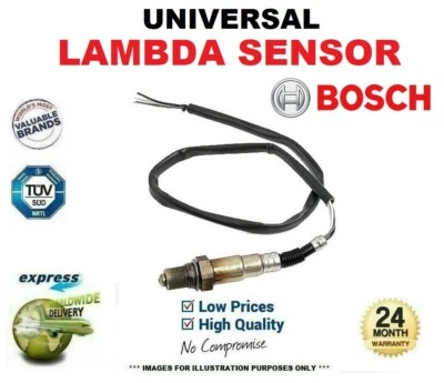 SENSORE BOSCH LAMBDA per FORD ESCORT IV Cabrio 1.6 i 1989-1990 - Immagine 1 di 4