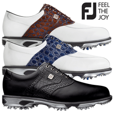 FOOTJOY DRYJOY TOUR MENS LEATHER WATERPROOF GOLF SHOES / ALL COLOURS & SIZES