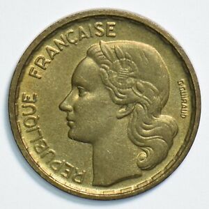 France 1951 10 Francs Rooster animal 240937 combine shipping