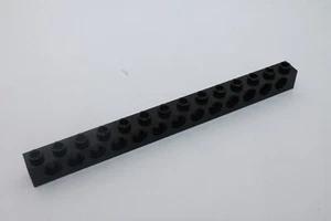 Lego Technic 2x Lochstein 1x14 brick holes 32018 schwarz black - Bild 1 von 1