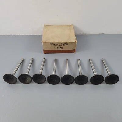 8 NOS Mercury 312 Edsel 292 Ford 272 INTAKE Valves 1957-59 Thunderbird Fairlane - Image 1 of 4