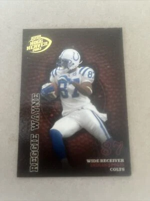 2003 Playoff Hogg Heaven Reggie Wayne #66 Indianapolis Colts  - Image 1 of 2
