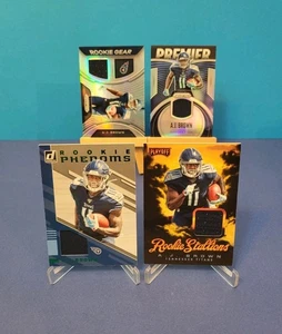 A.J. Brown 2019 Panini Prizm, Donruss, Playoff (4) Card RC Lot - Picture 1 of 16