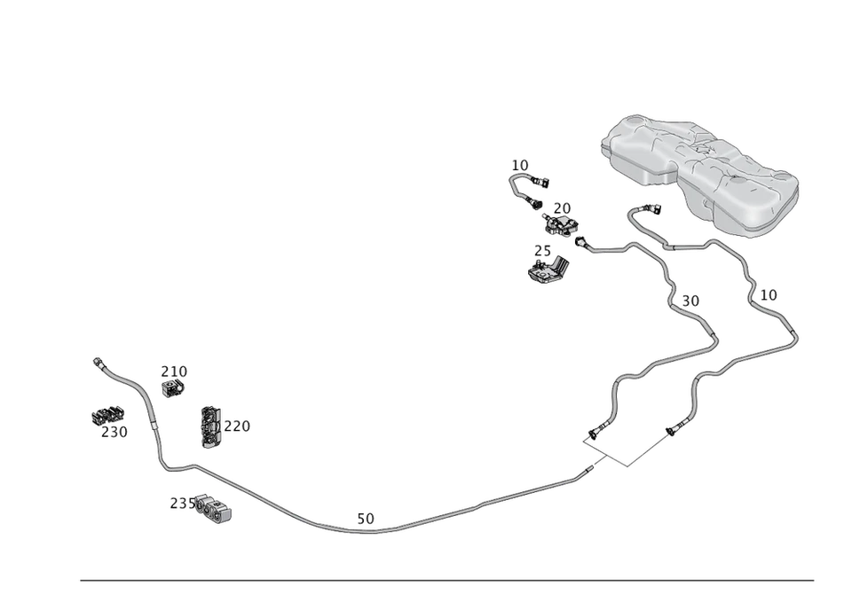 Sensor de presión + temperatura genuino Mercedes-Benz 000-905-42-00 Foto 1 de 1