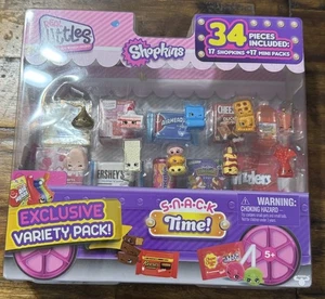 Shopkins Real Littles SNACK TIME Variety Pack- 34 Pieces Included - Picture 1 of 2
