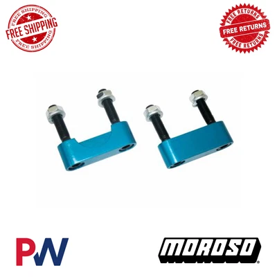 Fajas articuladas en U Moroso azul claro aluminio 1-1/8" diámetro para Ford 9" 85860 Foto 1 de 2