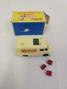Vintage Matchbox TV Service Van No. 62 w/ Box Made In England Lesney 1:64 - Picture 1 of 10