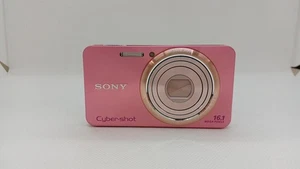 N.MINT SONY Cyber Shot DSC-W570 fotocamera digitale rosa 16,1 MP 5x zoom... - Foto 1 di 9