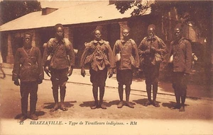 Congo - BRAZZAVILLE - Native Riflemen - Publ. RM 22 - - Congo - BRAZZAVILLE - Ti - Picture 1 of 2