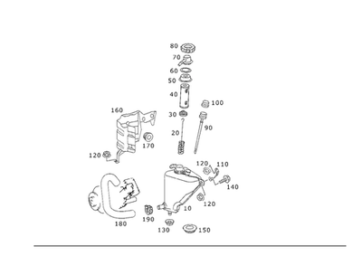 Válvula original Mercedes-Benz 220-320-12-58 Foto 1 de 2