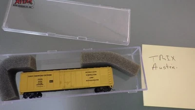 Vtg N-TRIX Austria Reefer Car in Box w/ Kaydee MTL's Fruit Growers Express FDEX - Image 1 of 3