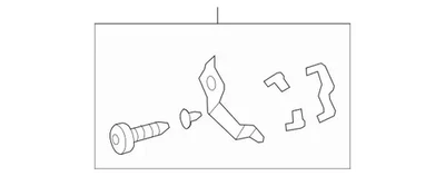 Kit de piezas originales Mercedes-Benz palanca de control 163-830-01-33 Foto 1 de 2