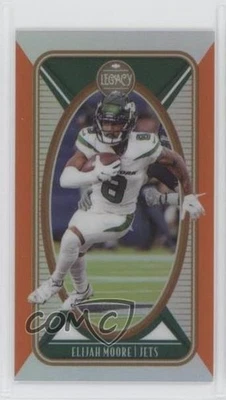 2022 Panini Legacy Premium Edition Mini Orange /125 Elijah Moore #76 - Image 1 of 2