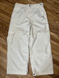 Billabong Pilot Series, JETTA Ski/snowboard Pants Mens Size XL White Snow - Picture 1 of 14
