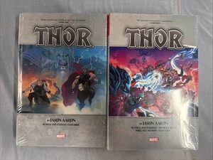 Marvel Comics THOR by JASON AARON OMNIBUS Volume #1 & 2 HC 2023 Global Ship $275 - Picture 1 of 7