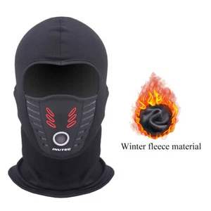 Máscara facial completa para casco de motocicleta pasamontañas cubierta facial a prueba de viento para hombres EE. UU. - Imagen 1 de 15
