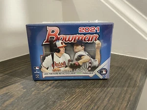 2021 Bowman Topps MLB Baseball Blaster Box - Brand New In Hand - Bild 1 von 2