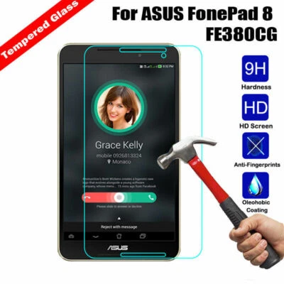 2Pcs ASUS Fonepad 7 8 Zenpad C 10 Z8S TabletTempered Glass Screen Protector Film - Image 1 of 4