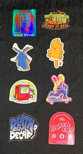 Dutch Brothers Stickers 2020-2025 Lot of 8 All Different New - Picture 1 of 10