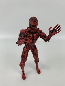Toy Biz Carnage 1995 Action Figure Spider-Man Serie Animata 5" Con Maschera - Foto 1 di 13