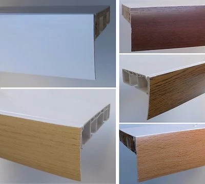 Blende für Gardinenschiene Vorhangschiene Deckenschiene Schiene Aufklipsblende  - Bild 1 von 3