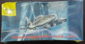 Heller 1/72 Messerschmitt Me262B1a/U1 Vintage Model Kit No.233 - OB KOMPLETT.. - Bild 1 von 2
