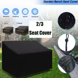 Heavy Duty Waterproof Patio Loveseat Cover Lawn Outdoor Bench Furniture Cover US - Picture 1 of 14