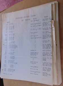 Capitol records discographic information, about 30 pages. - Imagen 1 de 3