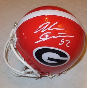 ALEC OGLETREE - Giants - Autographed Georgia Mini Helmet including BDS COA #3172 - Picture 1 of 4