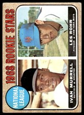 1968 TOPPS IVAN MURRELL 569 VG LES ROHR RC HOUSTON ASTROS / NEW YORK METS