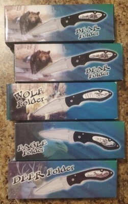 Frost Cutlery Folder 4¼" Closed Liner Lock Knife Rubberized Handle 15-242 NIB - Image 1 of 4