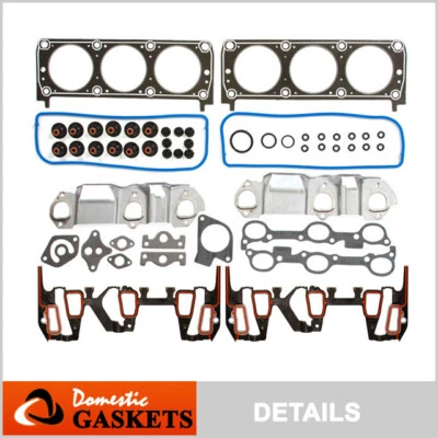 Fits 95-99 Chevrolet Buick Oldsmobile Pontiac 3.1L OHV Head Gasket Kit VIN M - Image 1 of 4