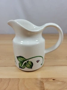 Eddie Bauer Mission Ivy Creamer Small Pitcher 10 oz By Pfaltzgraff Green Vine - Picture 1 of 6