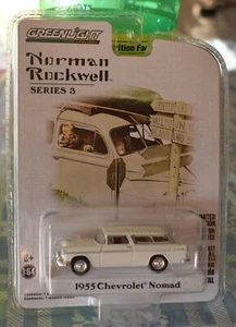 GREENLIGHT 1955 CHEVROLET NOMAD SERIES 3 NORMAN ROCKWELL NEW - Picture 1 of 8